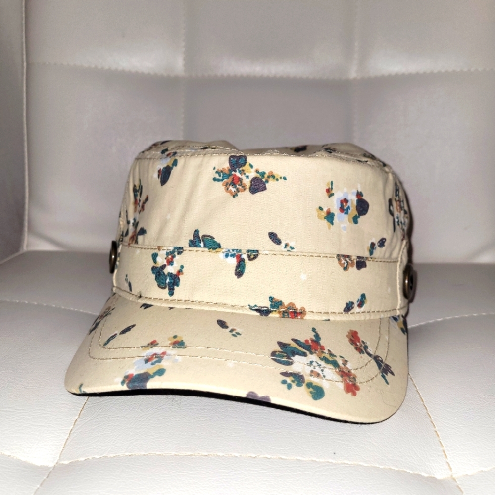 Floral ballcap